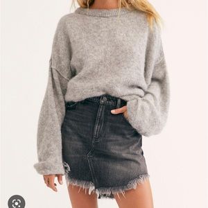 Free People Bailey Denim skirt